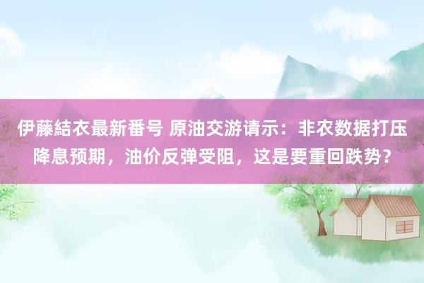 伊藤結衣最新番号 原油交游请示：非农数据打压降息预期，油价反弹受阻，这是要重回跌势？