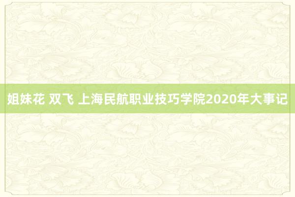 姐妹花 双飞 上海民航职业技巧学院2020年大事记